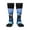 2 Black-1, variant on Xecao Blue Viper Snake 2 Print Compression Socks for Both Men And Women for Running, Travel, Flight, Nurse