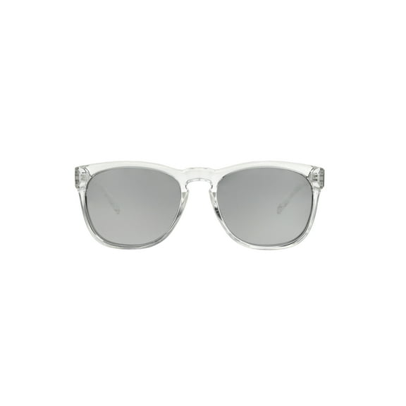 Foster Grant Clear Crystal Rectangular Polarized Sunglasses