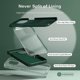 thumbnail image 3 of SZTXJ 5 in 1 Case for iPhone 14, Shockproof with 2 Packs Tempered Screen Protector + 2 Packs Camera Protector for iPhone 14 6.1' Cover (Green), 3 of 4