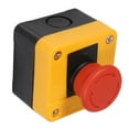 thumbnail image 2 of Interruptor de botón Pulsador de seta de parada de emergencia Sincero Rojo 660V 10A, 2 of 10