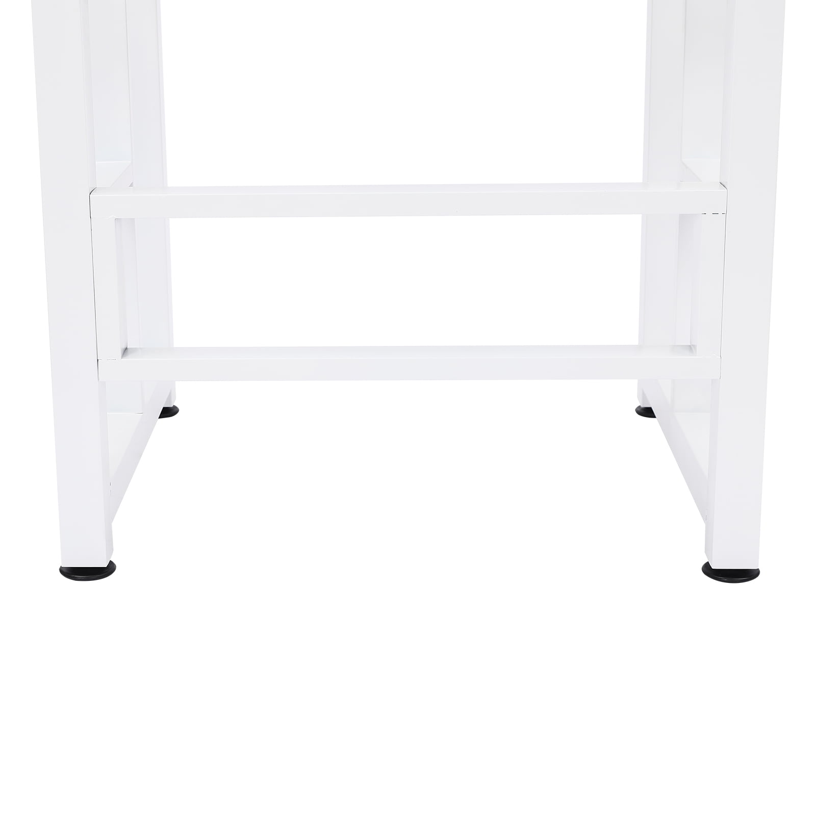 Heavy Duty Washer and Dryer Stand Adjustable Height Laundry Pedestal Storage Shelf with 420 lbs Capacity