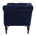 thumbnail image 4 of Danica Roll Arm Accent Chair Navy Blue, 4 of 11