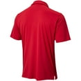 thumbnail image 2 of TGW Men's Collar Trim Solid Golf Polo Shirt for Golfing Red 3Xl, 2 of 3