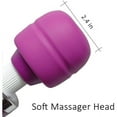 thumbnail image 6 of Triani 10 Speeds Wired Powerful Handheld Electric Massager, Strong Vibrations Personal Back Massage for Sports Recovery, Muscle Aches, Body Pain (Purple), 6 of 6