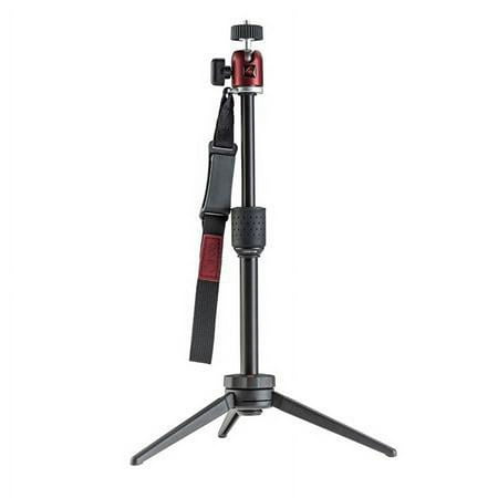 UPC: 0840014116430 | Small Portable 2-Section Table Top Mini Tripod with Ball Head for DSLR & GoPro Cameras