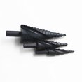 thumbnail image 4 of 3PCS 4-12mm 4-20mm 4-32mm HSS Cobalt Step Drill Bit Set Wood Metal Hole Cutter Woodworking Industry Practical DIY Accessory, 4 of 6