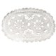thumbnail image 1 of Camino de mesa de algodón hecho a mano – Mantel de ganchillo de encaje de tejido hueco de estilo campestre, elegante funda para tocador, perfecto para decoración rústica de granja, 11.81" x 19.69", 1 of 5