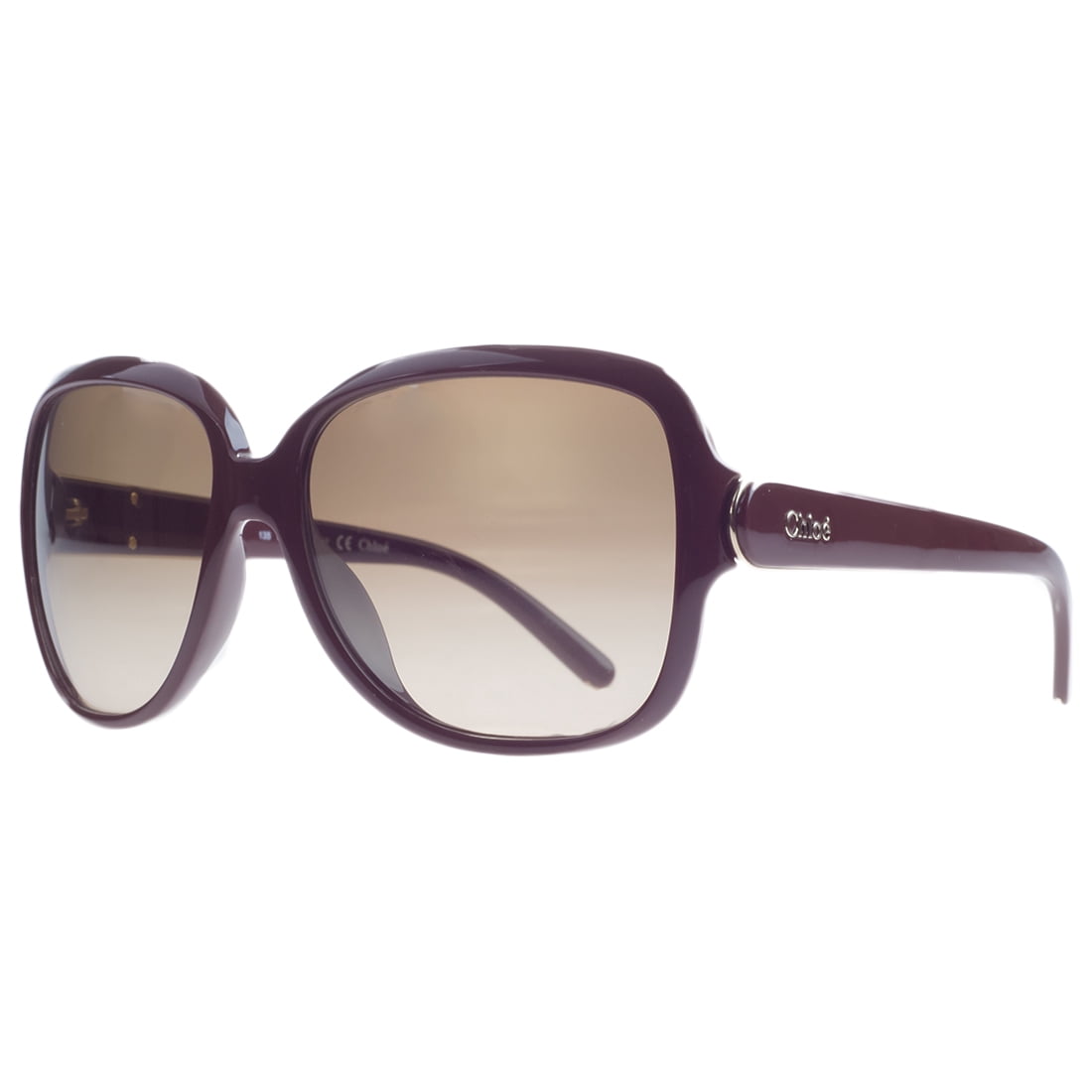 Chloe CE655/S 603 Bordeaux Square Sunglasses - Walmart.com display picture 1