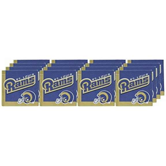 Saint Louis Rams NFL Pro Football Sports Banquet Party Paper Luncheon Napkins
