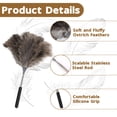 thumbnail image 2 of Neasyth Feather Duster, Extendable Ostrich Duster for Cleaning High Ceilings Lights Cupboards, 90.55 in, 2 of 8