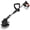Black, variant on PUSPU Garden Weed Pulling Tool Foldable String Grass Trimm Er Eater Without 24V Lithium- Batteries