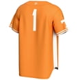 thumbnail image 3 of Men's GameDay Greats #1 Tennessee Orange Tennessee Volunteers Lightweight Baseball Jersey, 3 of 4