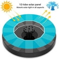 thumbnail image 3 of Solar Powered Outdoor Garden Water Sprinkler for Pool Aquarium and Bird Bath, 3 of 8