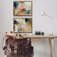 thumbnail image 3 of Stupell Industries Energetic Rustic Abstractions Abstract Painting Brown Floater Framed Canvas Art Print Wall Art, 31 x 25, Set of 2, 3 of 10