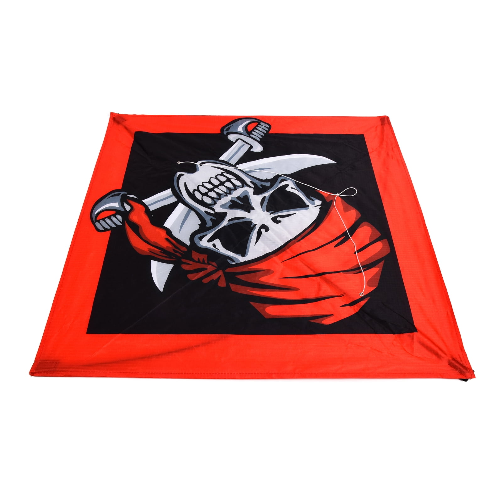 Outdoors Cartoon Kite Quadrangular Pirate Kite with 100 Meter Line Funny Flying Toys for Kids Children