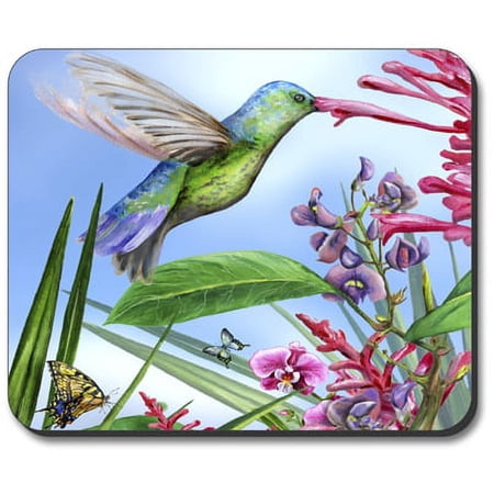 Art Plates Mouse Pad - Green Hummingbird price history on PriceWatchPro