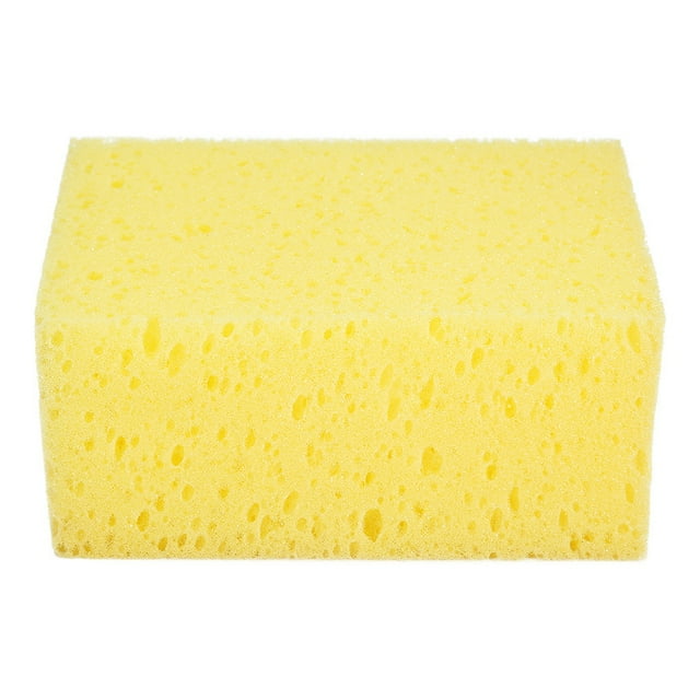 Herramienta limpiadora de lavado de esponja antideslizante de mano de forma cuadrada para coche, motocicleta (1 unidad) Jadeshay A