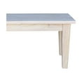thumbnail image 5 of International Concepts 72-in Farmhouse Wood Bench, Unfinished, 5 of 8