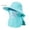 Sky Blue-C, variant on Fishing Hat for Men and Women - Outdoor Wide Brim Sun Hat with Face Cover and Neck Flap for Summer Hiking, Beach, Garden, and Camping - Packable Outdoor Sun Hat (Sky Blue-C)