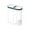 White, variant on Airtight Food Storage Containers, Transparent Kitchen Pantry Organizer with Dividers, Stackable Dry Food Storage for Grains, Flour, and Snacks, Secure Sealed Lids to Keep Food Fresh and Save Space