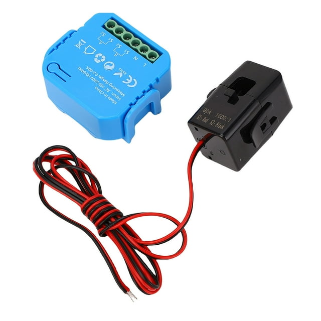 Single Phase Power Clamp, Memory Function Single Phase Clamp Electricity Meter Easy To Install for Home