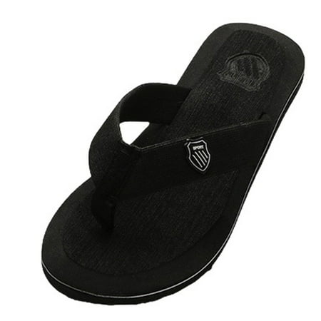 

Man Flops Summer Simple Durable Cool Slipper for Beach Home (2982 Size 45 Yard Black EU40 US7 UK6 25CM，7US 6UK，40EU 9.825Inch)