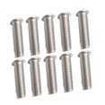 thumbnail image 1 of LOLIPPYY 100Pack Welding Stud Automotive Repair Silver Brass DIY Enthusiasts Tools, 1 of 4