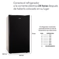 thumbnail image 2 of Frigobar Refrigerador Con Mini Congelador 91 Lt 3.2pies 127v, 2 of 6