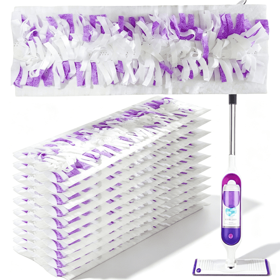 Disposable Mop Pads for SwifferPower Mop Multi-Surface Floor Mop,Pack of 10