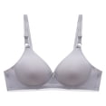 thumbnail image 2 of Kcodviy Women Lace Back Button Sports Bra with Padding Shaping Cup Adjustable Shoulder Underwire Bras for Women Strap Large Size Underwire Womens Bras Bra, 2 of 7