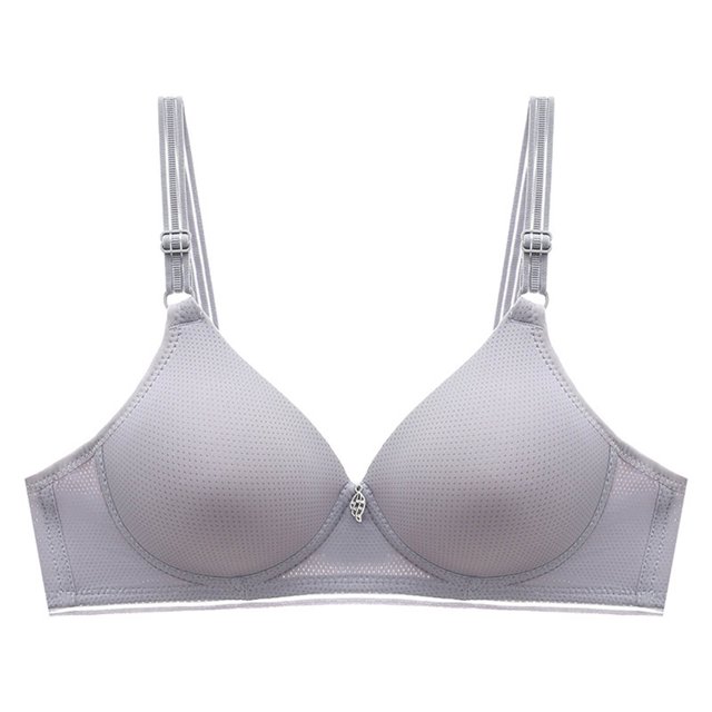 WILLBEST Brasier De Algodon Sujetador Con Aros Y Encaje Sexy Para Mujer, Con Botones En La Espalda Y Copa Moldeadora, Tirantes Ajustables Para Los Hombros, Talla Grande 430