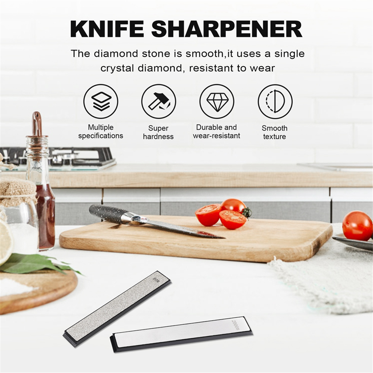 10Pcs Set Whetstone Knife Sharpener for Edge Sharpener