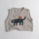 thumbnail image 1 of Spring Autumn Kid's Cotton Knit Vest Korean Cute Animal Jacquard Boys Waistcoat Girls Sleeveless Sweater Children's Outwear, 1 of 6