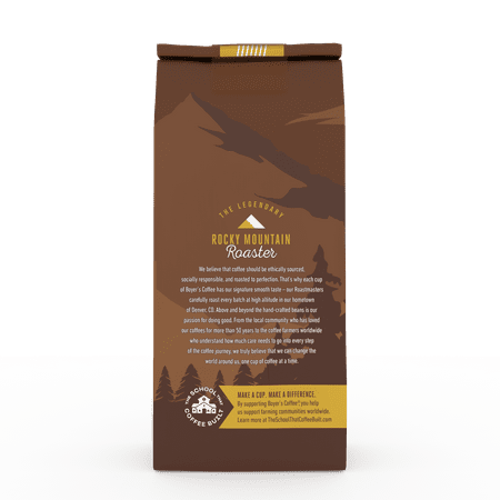 Boyer's Coffee Aspen Gold Coffee, Whole Bean Coffee, Medium Roast, 28 oz, Caffeinated