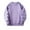 Purple, variant on Babcutegg Kid Girls Blouses Crew Neck Casual Fashion Long Sleeve Soild Color Athletic Wear Spring and Fall Clothes for Girls Pink Size 7-8
