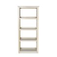 thumbnail image 3 of Linon Luster Wood Bookcase in Antique White, 3 of 10
