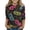 001_Purple Pink, variant on Girls Mardi Gras Outfit Cozy 3/4 Sleeve Tops Fat Tuesday Tshirt New Orleans Carnival Party Blouse