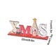 thumbnail image 3 of Adornos navideños, adornos navideños, regalos navideños, alfabeto de madera para manualidades navideñas, adorno de anciano sin rostro para escritorio, regalo navideño, pequeño widget, 3 of 6