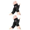 thumbnail image 2 of Sonducket 1 par de guantes de compresión, mitones, diseño sin dedos, alivio del dolor, muñequera de alto rendimiento, accesorio de mano para mujeres y Type1 NO1 Sonducket CBP252024, 2 of 5