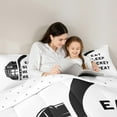 thumbnail image 5 of Manfei 7-Piece King Bedding Set with Hockey Helmet Design, 5 of 9