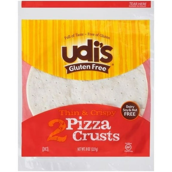Udis Pizza Crusts, 8 Ounce -- 8 per case.