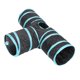 thumbnail image 3 of Tubo plegable para gatos, funcionalidad inteligente de túnel plegable para gatos de juguete con orificio para mirar gatos de 3 vías Jadeshay  A, 3 of 8