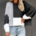 thumbnail image 2 of Tricot pour Femmes Hiver 2024 Doux Confortable Grande Taille Décontracté Chaud Mode Col Roulé, 2 of 5