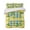Green, variant on Quilts Full Size Bedding Set, Yellow Lemon Lightweight Quilted Comforter, Summer Botanical Lemons Cute Soft Reversible Bedspread Coverlet with Pillow Covers for All Season, 78" x 90"