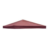 10x10 Feet One-Tier Waterproof Gazebo Top Cover Patio Canopy Replacement