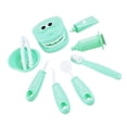 thumbnail image 1 of Vogacara Juego de 9 Uds. De dentistas para niños, juguetes para juego de imitación, modelo de juego de rol para médicos, juguetes educativos para Juguetes Educativos verde Vogacara FN007141-01, 1 of 6