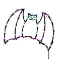 thumbnail image 1 of LED Bat Window Lighted Decor with Multi-Colored Lights, 16 x 13 in., 1 of 1