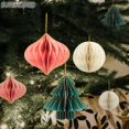thumbnail image 2 of Paper Honeycomb Balls Christmas Tree Chandelier Spherical Hanging Ornaments Christmas Party Decorations Home Decorations, 2 of 5