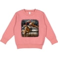 thumbnail image 2 of Inktastic Bull Riding Toddler Sweatshirt, 2 of 4