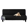 thumbnail image 1 of Funda para sofá U-NICE HOME reversible, resistente al agua, negro/gris, 1 of 5